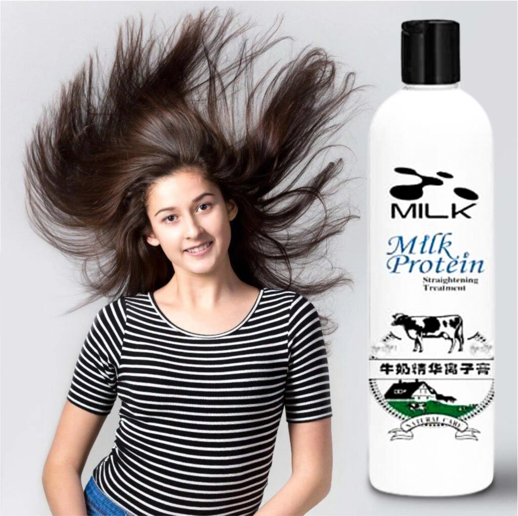 Seyork Milk Protein Hair Straightener Cream -400 ml